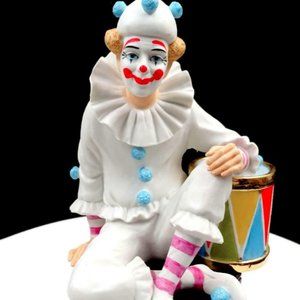 Ltd. Ed. Carnival Of Clowns "Between Acts" Vintage Collectible Decor Figurine